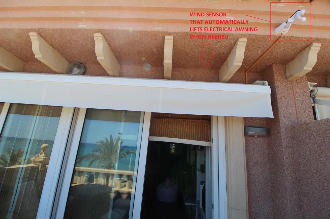 Atico Duplex De Lujo Frente Al Mar. 1A Linea Playa Leilighet El Campello Eksteriør bilde