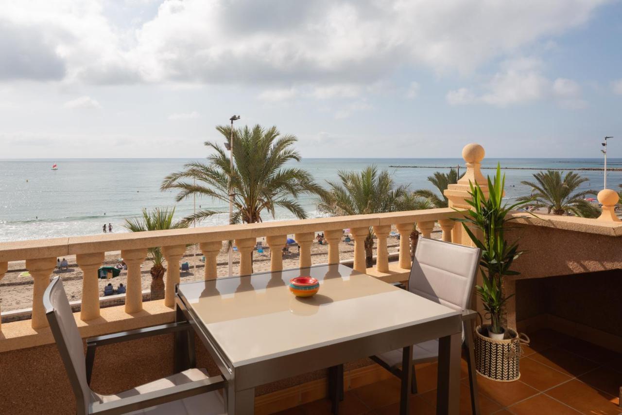 Atico Duplex De Lujo Frente Al Mar. 1A Linea Playa Leilighet El Campello Eksteriør bilde